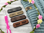 2.75" x 0.75" Custom Tags For Knitting And Crochet