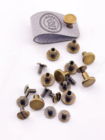 Chicago Screw Rivets - Antique Bronze - Artifox Studios